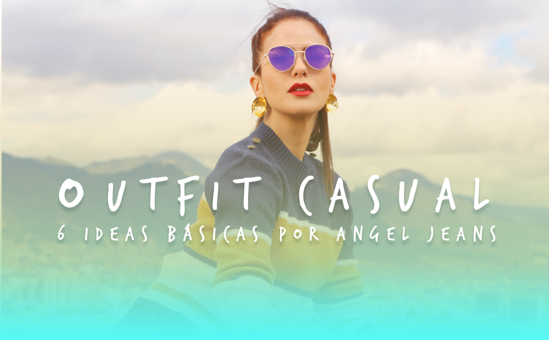 Seis ideas increíbles para que armes un outfit casual